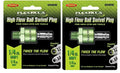 2 Legacy Flexzilla High Flow Ball Swivel Plug Air Fitting 1/4" MNPT A53440FZBS-N