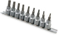 Titan 9 Piece Star Socket Bit Set by Titan