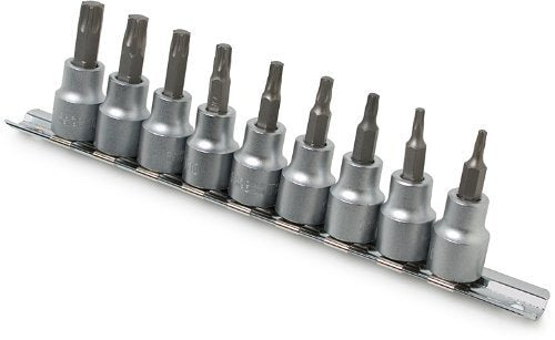 Titan 9 Piece Star Socket Bit Set by Titan