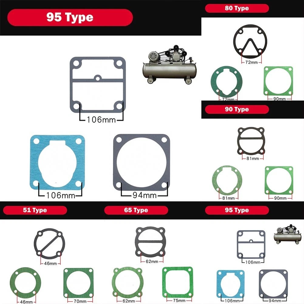 Head Gasket Set For Air Compressor Plastic Rebuild | Built Supply Co