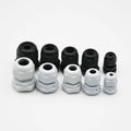 Gland Nut Ip68 White Black Nylon Cable Spiral Tail Sleeve Lock