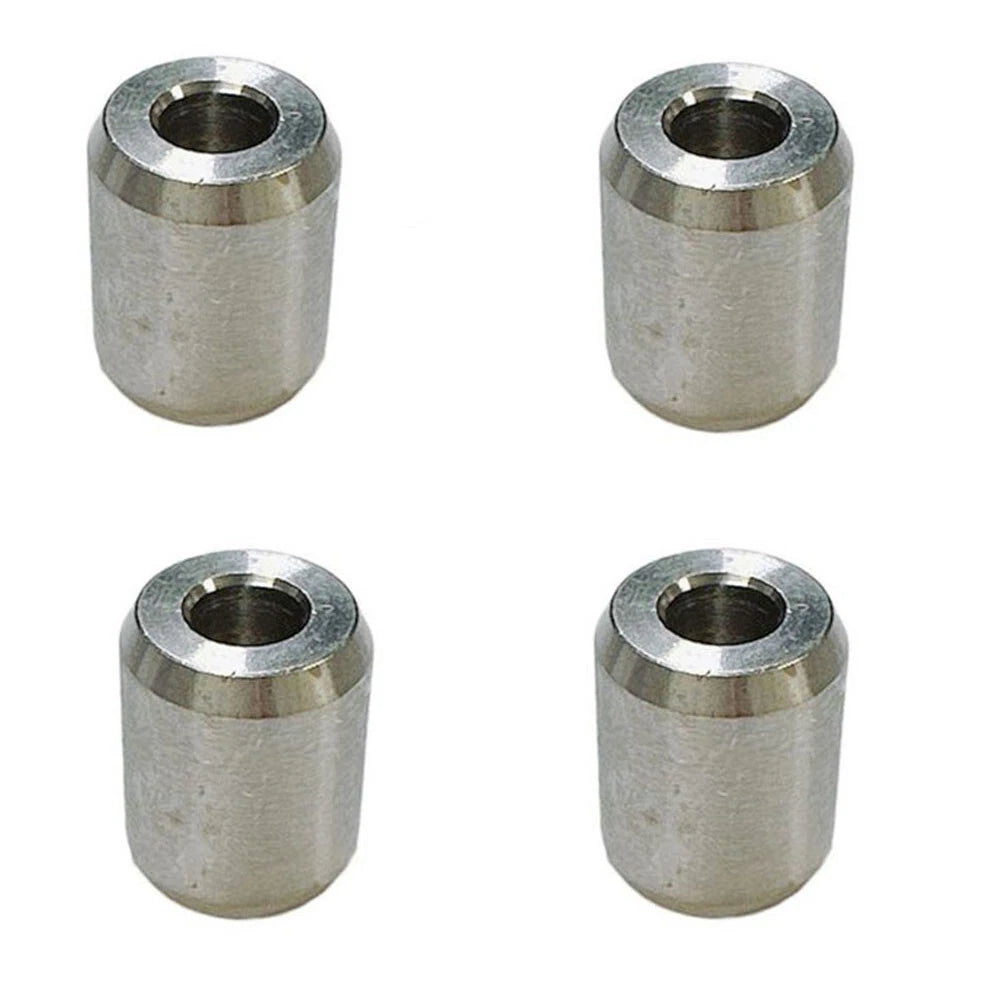 1/2" Stainless Steel Wire Rope Stop Loop Sleeve Round Crimps For Wire