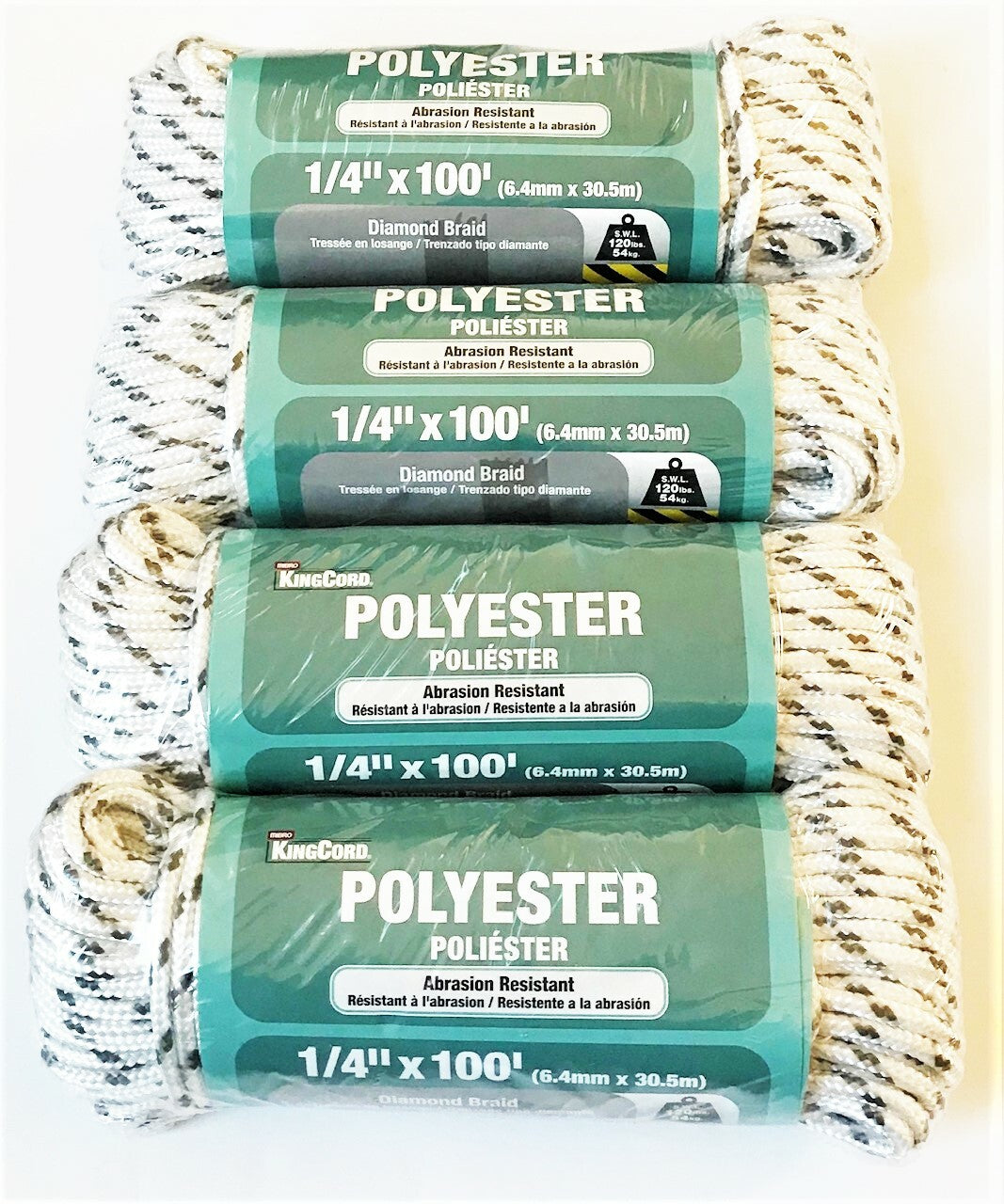 1/4" x 100" Pull Starter Rope