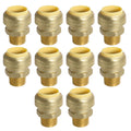 XFITTING 5/8" x 3/8" OD Angle Stop Valve