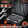 Combination Wrench Spanner Set Sae Metric 1/4-1" | Built Supply Co
