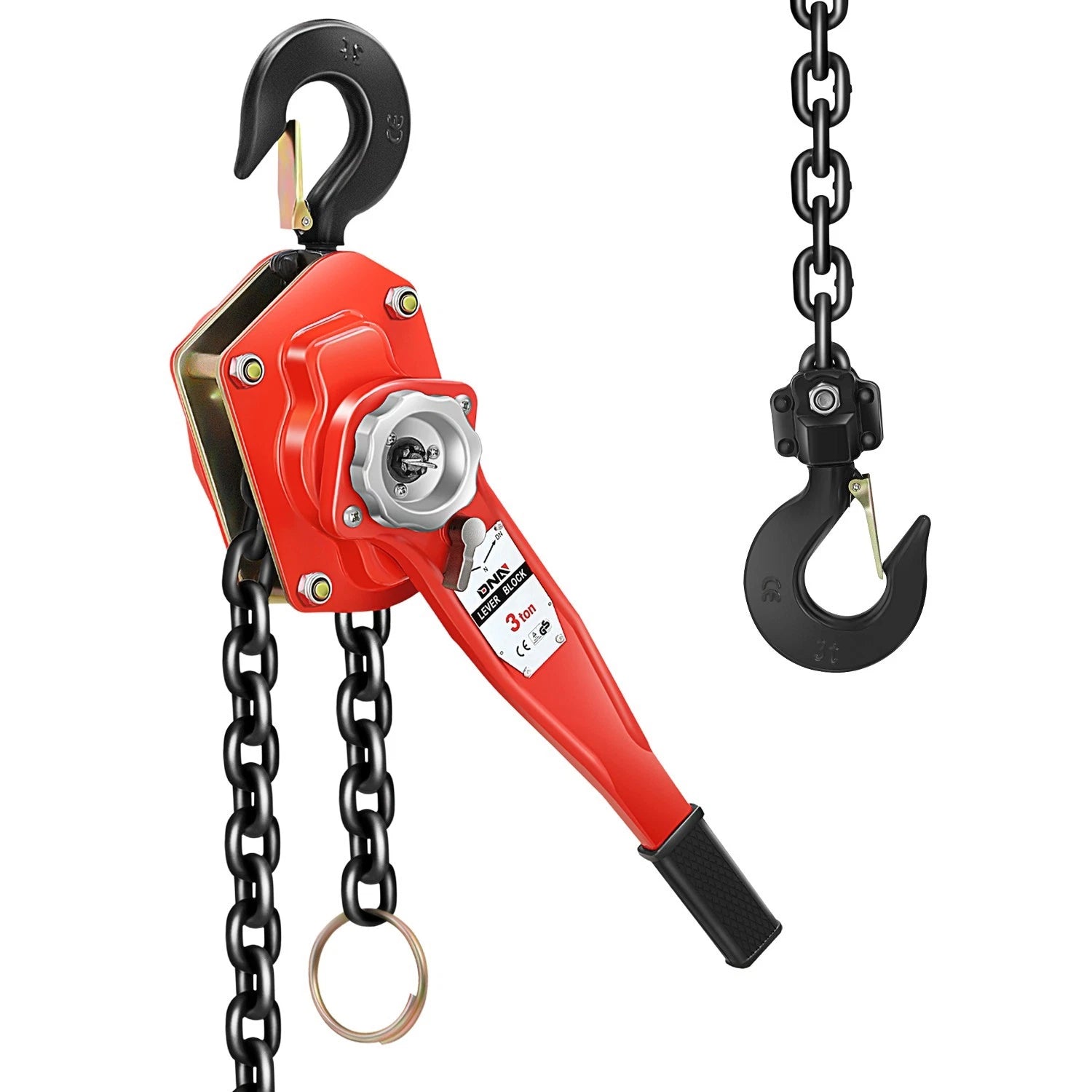 6600lbs Capacity 10ft Lift Alloy Steel Chain Block | Built Supply Co