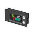 Lcd Display Dc Battery Monitor Meter 8-100V For Car Rv Solar Lithium