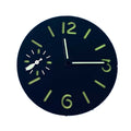 34.5mm Watch Dial Green Luminous W/ Hands Set For Eta 6497 St3600