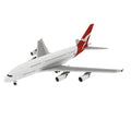 1:300 A380 Qantas Airways Civil Airliner Paper Model Unassembled