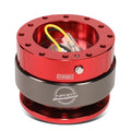Nrg 6-hole Steering Wheel Red Quick Release Hub | Built Supply Co