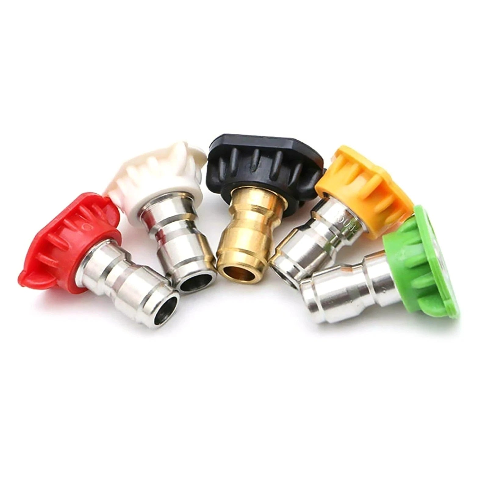 Pressure Washer Spray Tips Nozzles High Power Kit Quick Connect 1/4" N