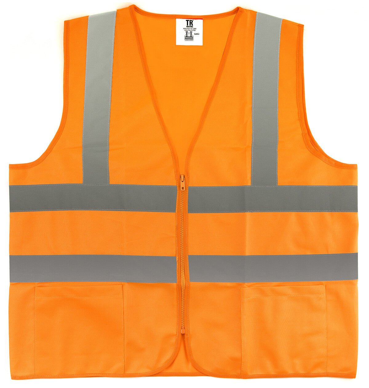 TR Industrial High Visibility Safety Vest - Class 2 by TR Industrial