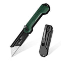 WORKPRO EDC Folding Utility Knife Mini Box Cutter Quick Change Blade Razor Knife
