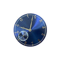 Blue+silver 37mm Watch Dial With Hands Parts For Eta 6497 St3600