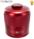 Torques Billet Aluminium Inspection Re-Usable Oil Filter In Red