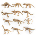 Dinosaur Toys Fossil Skeleton Simulation Model Set Mini Action Figure