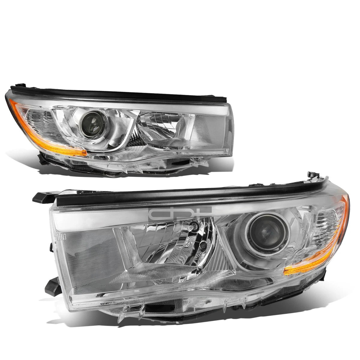 Fit 2014-2016 Toyota Highlander Chrome Housing | Built Supply Co