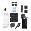 Tempered Film+crystal Case+touchpad Sticker+silico<wbr/>ne Pad+bag