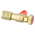 1/4 - 5/16 R410a Air Conditioning Charging Hose R32 Control Valve
