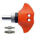Vessel T Handle Stubby Ratcheting Screwdriver