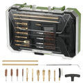 Universal Handgun Cleaning Kit Clean Rod Bore Brush Gun Cleaning Jag 16PC w/Case