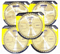 5 Irwin Classic 7-1/4" Circular Saw Blades