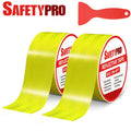 Safetypro 2 Packs Yellow Reflective Tapes Squeegee Tool Safety
