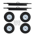 4* wheels kit with Tires&amp; bearings for Honda Generator EU3000is 06423-ZS9-020A<wbr/>H