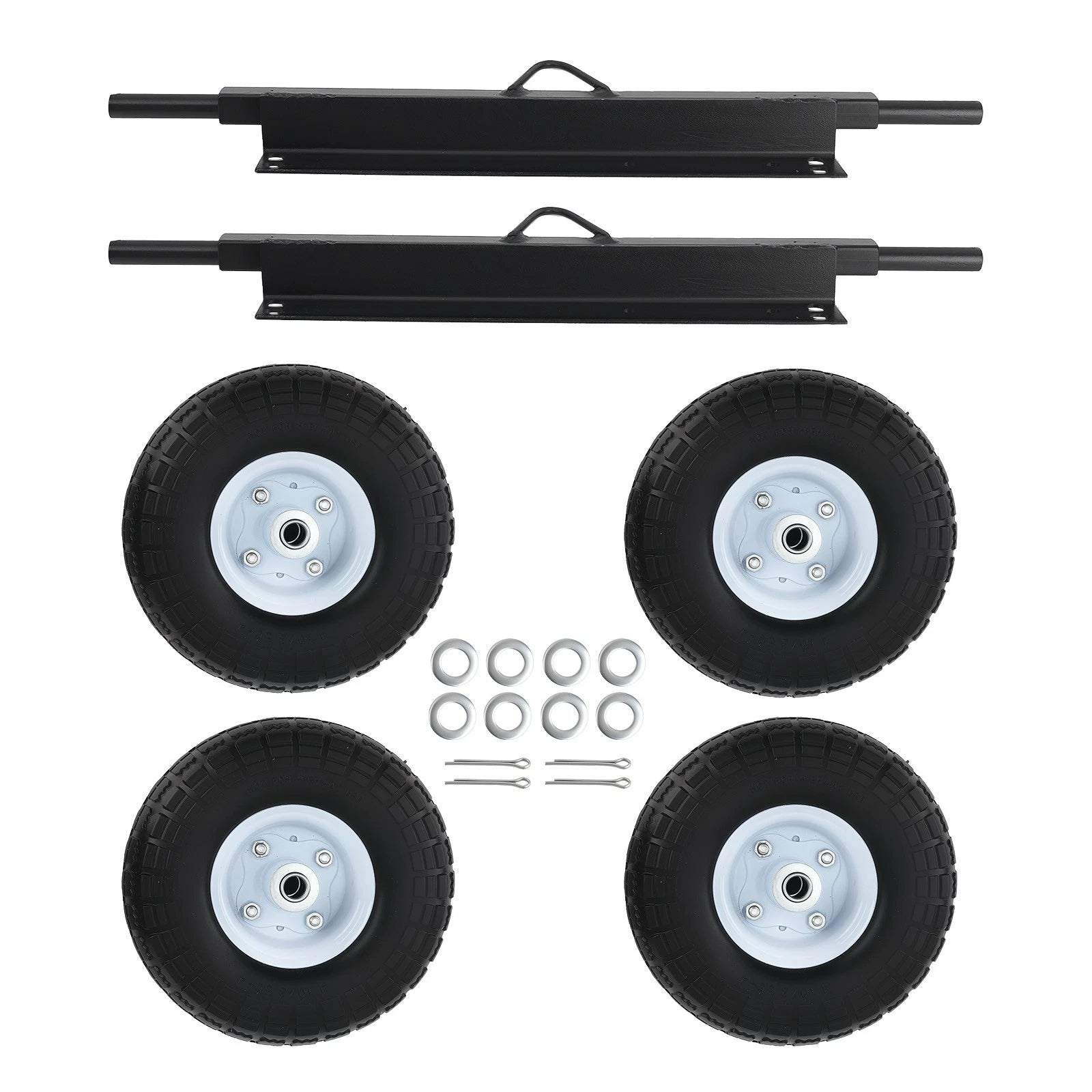 4* wheels kit with Tires&amp; bearings for Honda Generator EU3000is 06423-ZS9-020A<wbr/>H