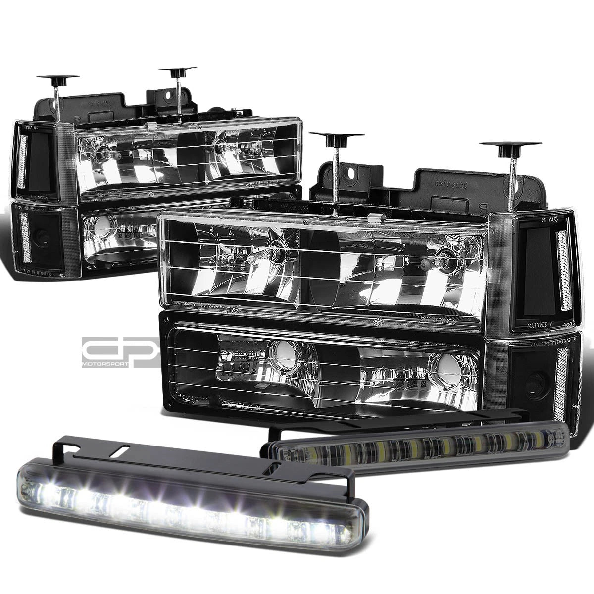 Black Housing Headlight+bump<wbr/>er+clear | Built Supply Co