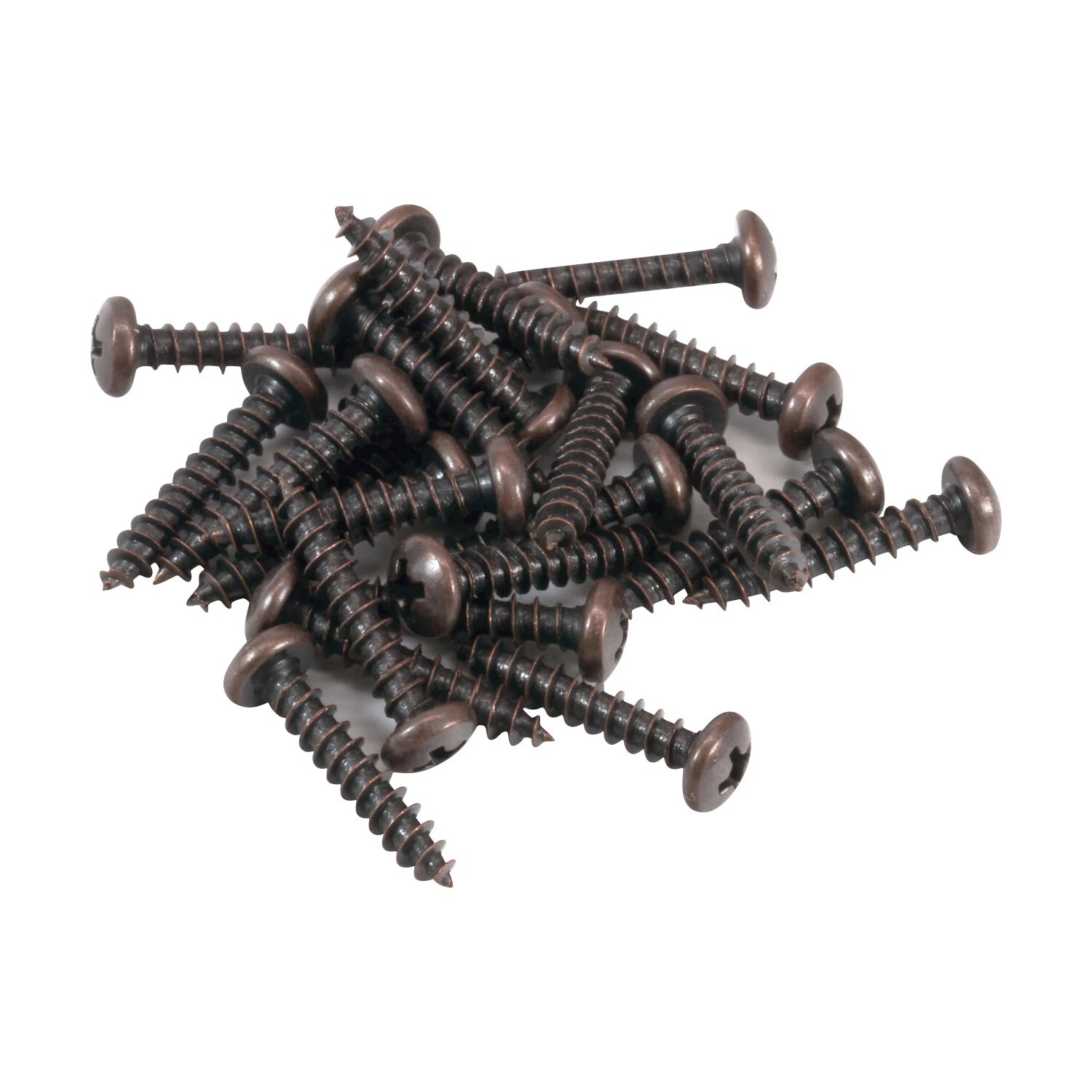 100 Pack 4 X 5/8" Bronze Pan Head Phillips Machine Thread Drive