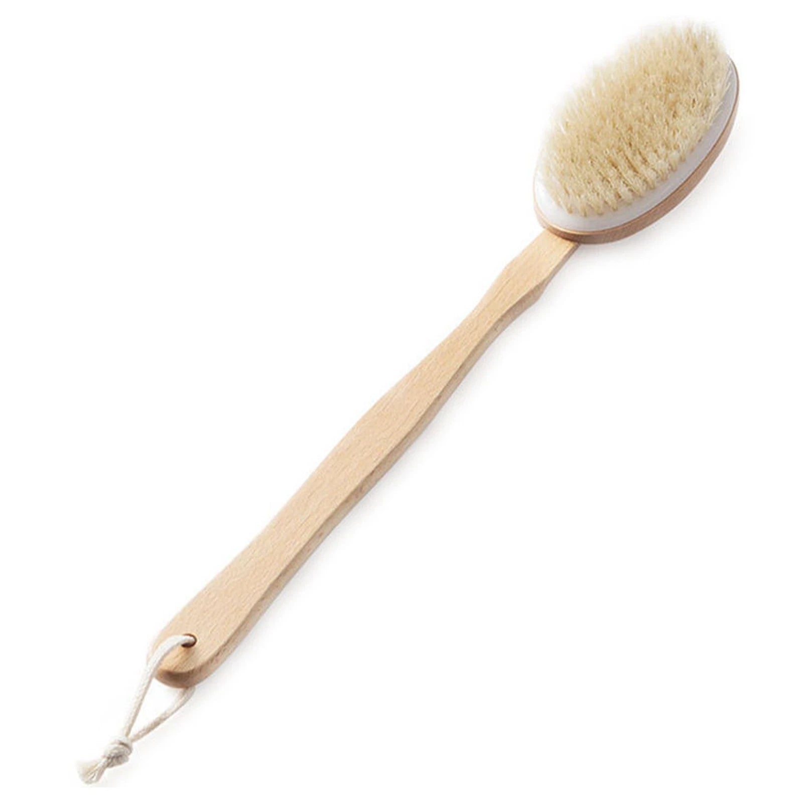 Premium Natural Long-handled Bath Shower Body Back Dry Skin Spa