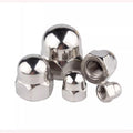 Left Thread Cap Nuts M6-M16 A2 304