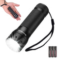 EverBrite Mini Flashlight, Zoomable LED Flash Light 3 Light Modes 3AAA