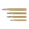 Rennsteig 4pc Center Punch Set 7/64"-15/64"