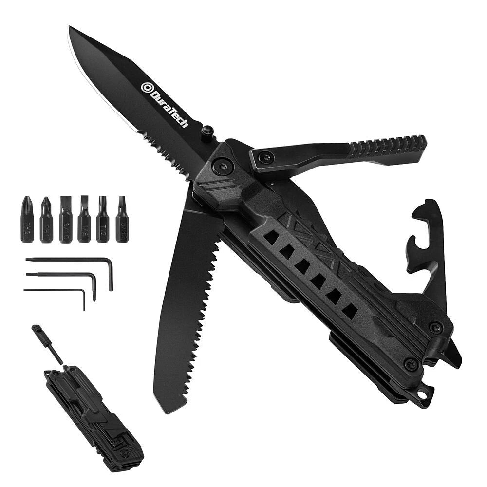 Duratech 20 In 1 Multitool With Safety Locking, Pocket Tool With