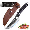Mossy Oak Chef Knife Meat Cleaver Hand Forged Boning Knife Full Tang