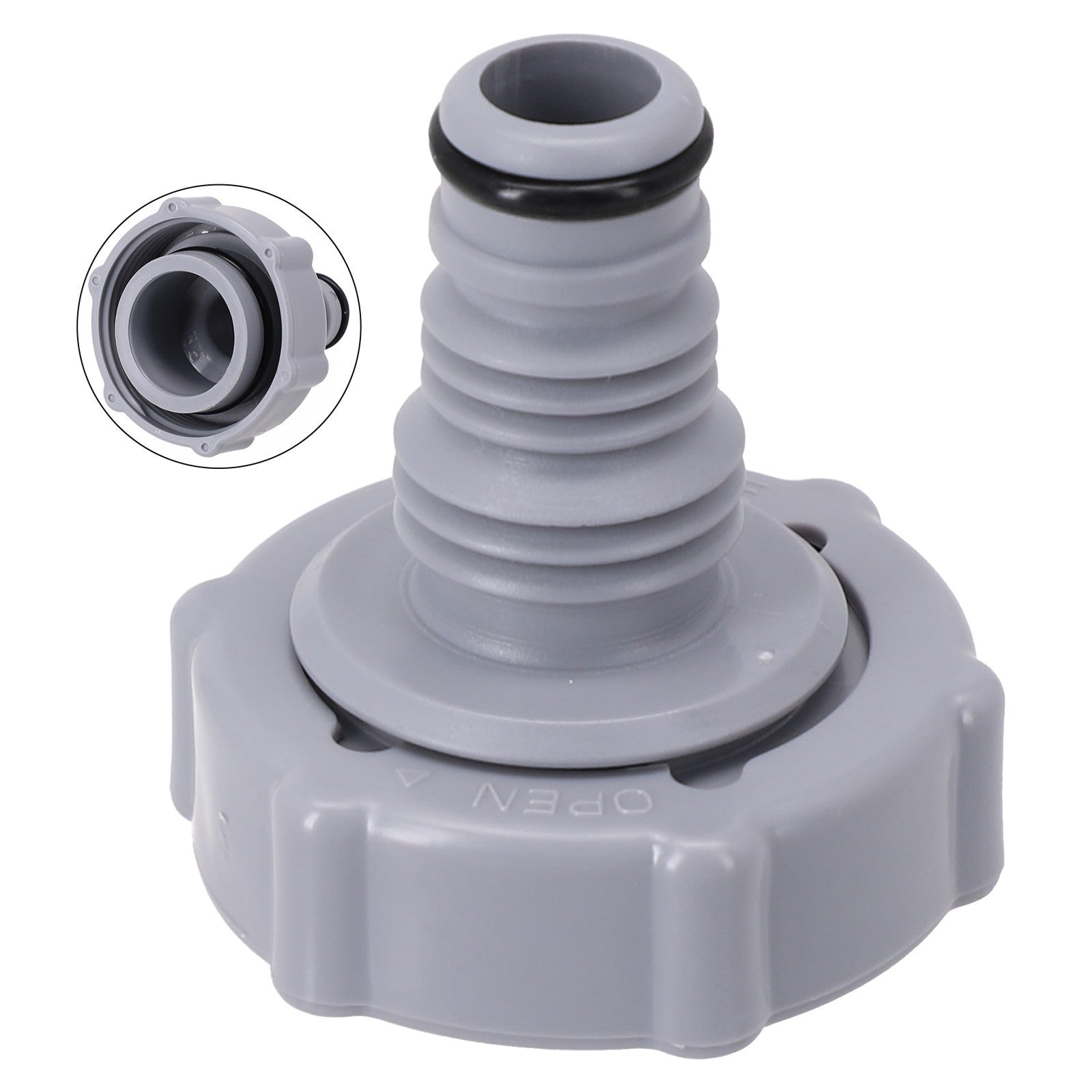 P6H1419 Drain Valve For Draining Pool Hose Adapter  Replacement Drain-ValveOpens