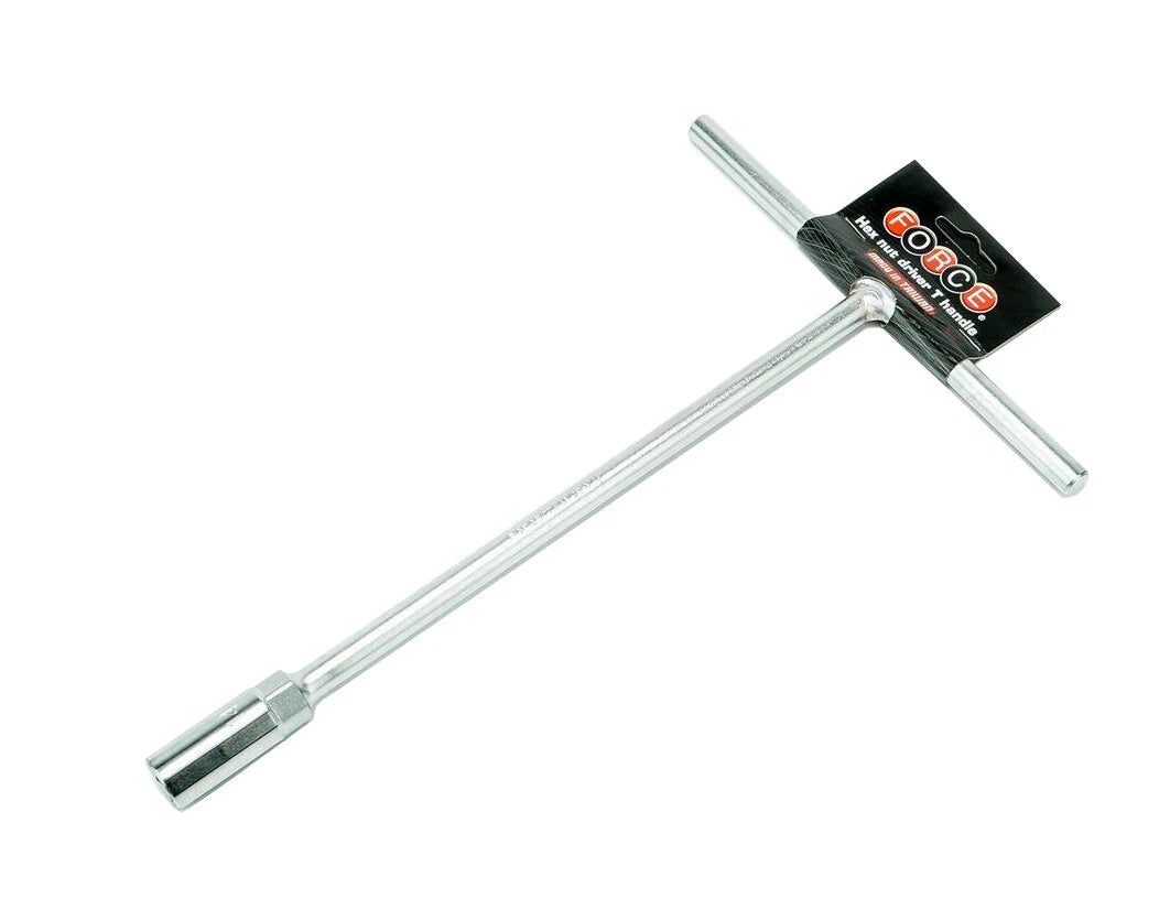 Force 774..a Deep Drawn 200mml T Handle 300mml Nut Driver Socket
