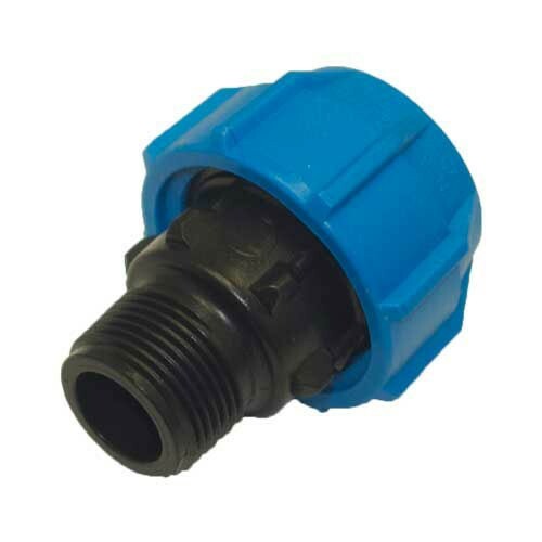 Polypipe 25mm x 3/4" BSP Polyfast MI Adaptor 10 Pack