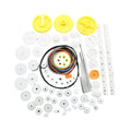 Plastic Gear Diy Accessories Set For Toy Motor Car Robot Model Kit
