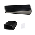 Zinc Alloy Wedge Door Stop Stopper Holder Kit Wall Safety Protector