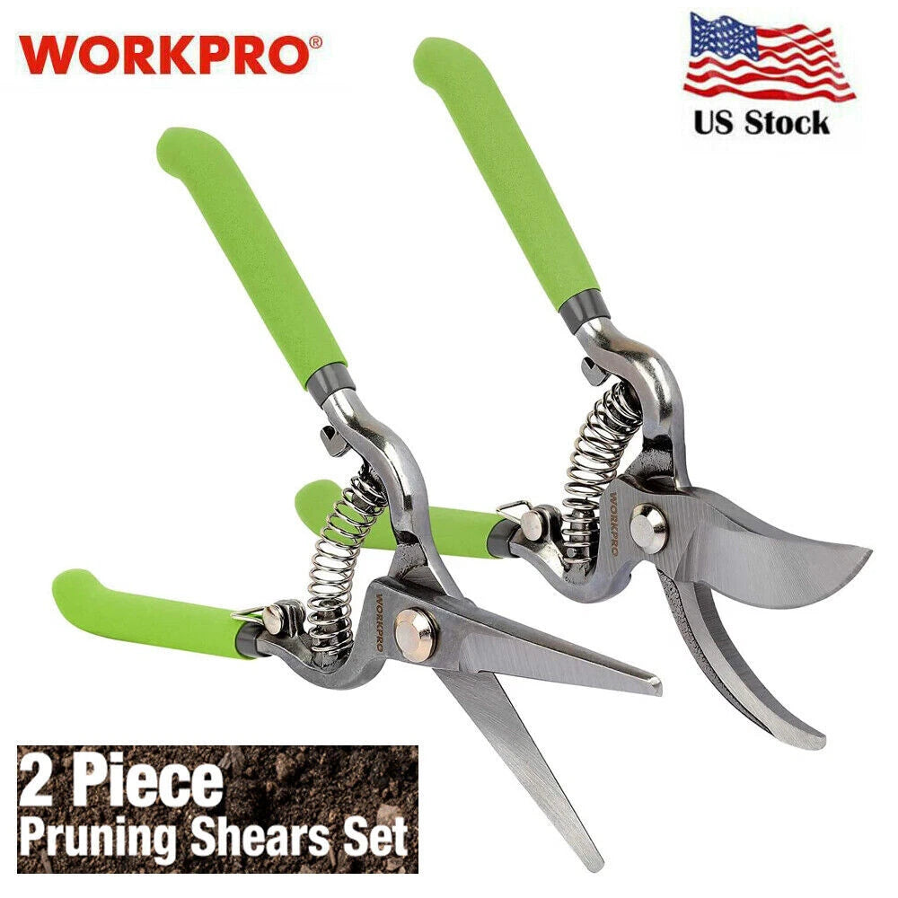 Workpro Pruning Shears Set Drop Forged With Carbon | Built Supply Co