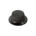 Knob Knurled w/Skirt 0.250 Phenolic
