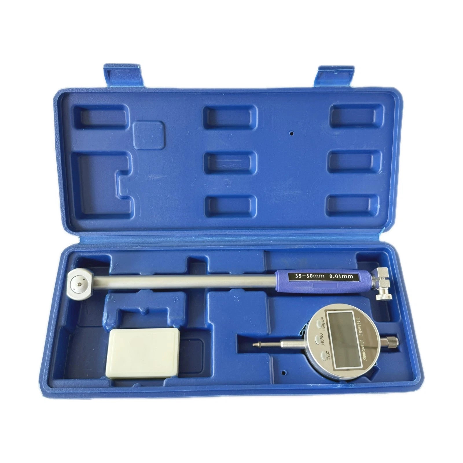 New 35-50mm Depth Bore Gage 0-12.7mm/0.50 ,0.01mm /0.0005 Digital Dial indicator