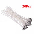 Lot High Quality Candle Wicks 8 Inch Cotton Core Candle Making