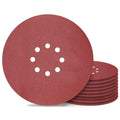10PACK 9 inch Sanding Disc Drywall Sander Paper Hook and Loop 10-Hole