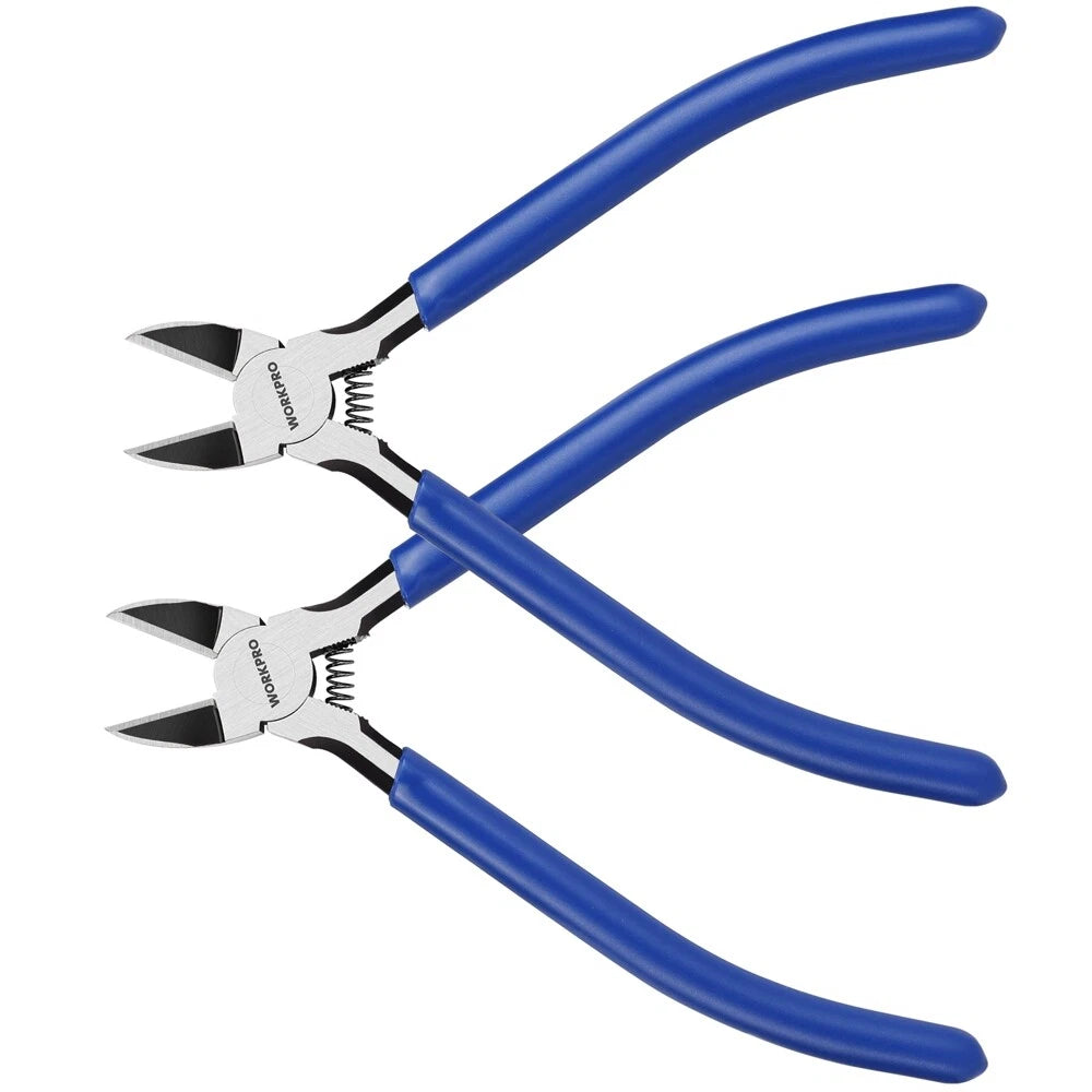 6" Wire Cutter Precision Flush Cutter Spring Loaded | Built Supply Co