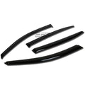 Fit 13-17 Accord Sedan Smoke Tint Window Visor/wind Deflector Vent