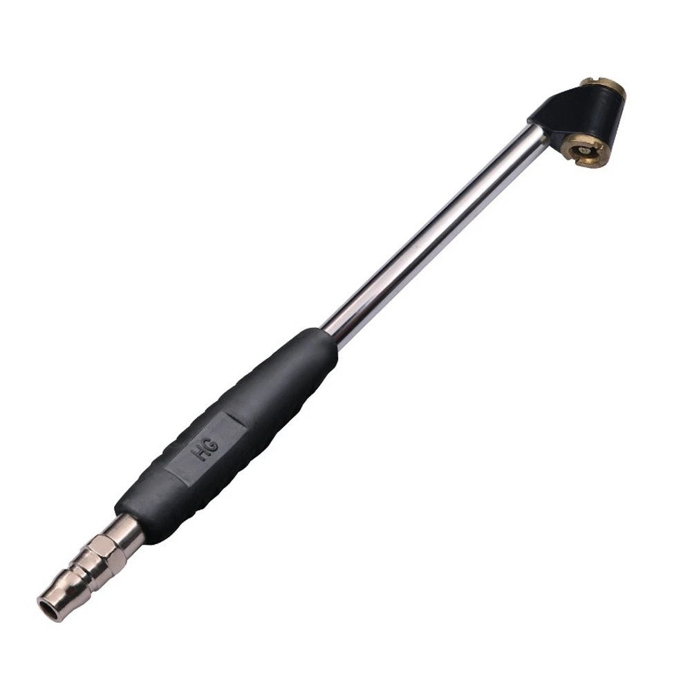 Double Head Inflatable Nozzle For Car Bike Truck Tires With Rubber